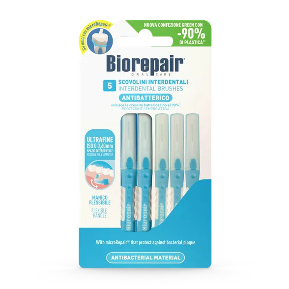 Biorepair Super Fine zobstarpu birstīte, 5 gab.
