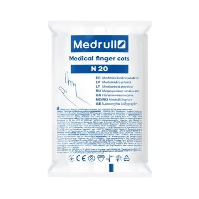Pirkstiņi gumijas Medrull N20