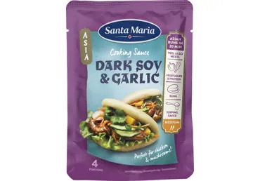 TUMŠĀ SOJAS ĶIPLOKU MĒRCE SANTA MARIA 100G