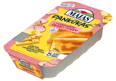PANKŪKAS AR KŪPINĀTU ŠĶIŅĶI UN SIERU MĀJAS 420G