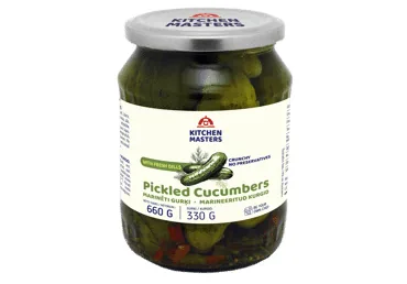 MARINĒTI GURĶI KITCHEN MASTERS 660G