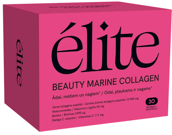 Elite Beauty Marine Collagen pulveris, 30 gab.