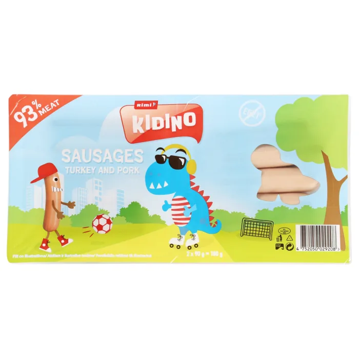 TĪTARA UN CŪKGAĻAS DESIŅAS RIMI KIDINO VĀRĪTAS, KARSTI KŪPINĀTAS 2X90G