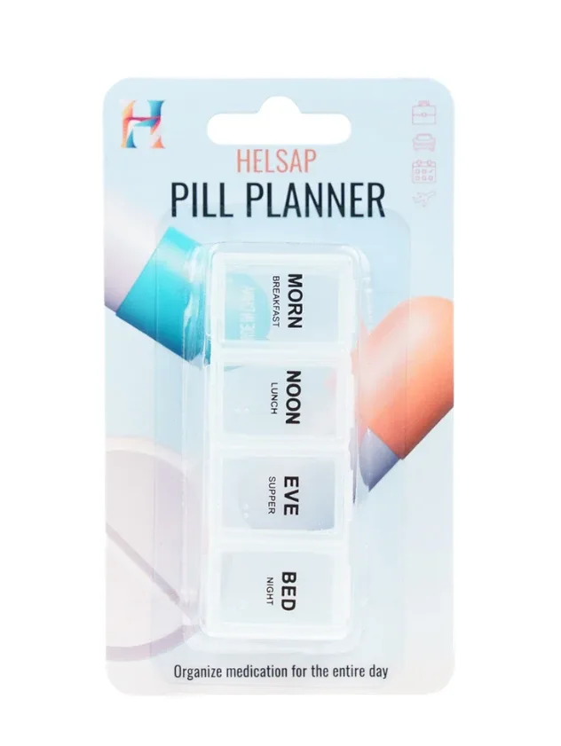 Helsap zāļu kastīte – plānotājs ikdienai, 1 gb.