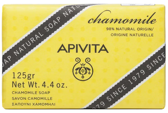 Apivita Natural With Chamomile & lavender ziepes, 125 g