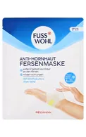 FUSSWOHL ANTI-HORNHAUT PAPĒŽU MASKA, 1PĀRIS