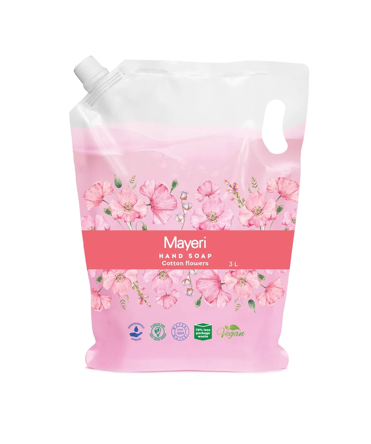 ŠĶIDRĀS ZIEPES MAYERI COTTON FLOWERS, REFILL, 3L