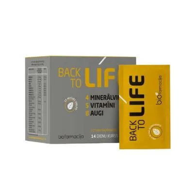 Biofarmacija Back To Life pulveris N14