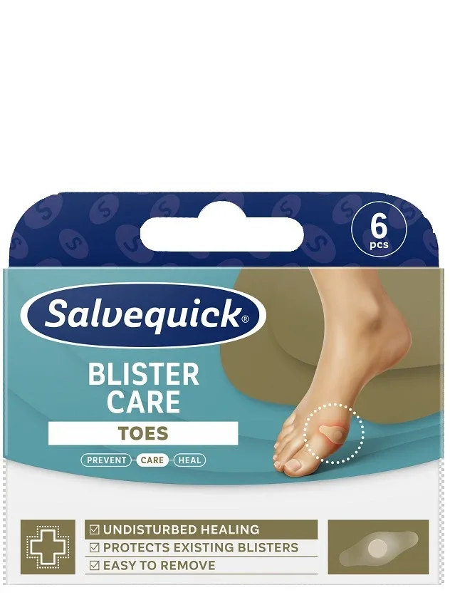 Salvequick Blister Care tulznu kopšanas plāksteri pirkstiem, 6 gb.