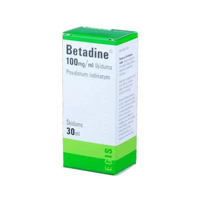 Betadine šķīdums 100 mg/ml 30 ml