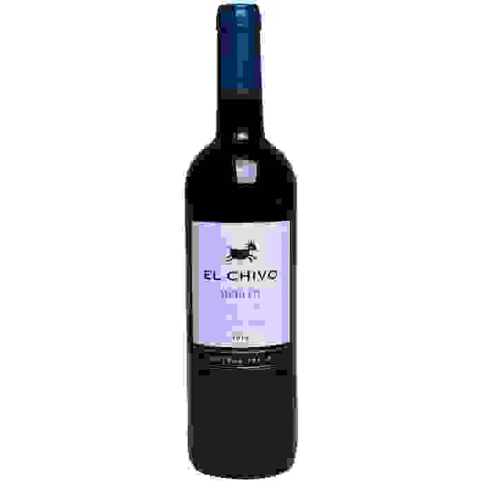 Sarkanvīns El Chivo Merlot, central valley sausais 13,5% 0,75 l