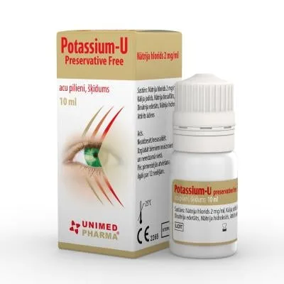 Potassium-U acu pilieni 10 ml