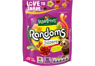 ŽELAJAS KONFEKTES ROWNTREES RANDOMS AR AUGĻU GARŠU 140G