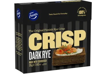 SAUSMAIZ. FAZER CRISP TUMŠĀS RUDZU 215G