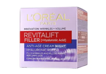SEJAS KRĒMS L'OREAL REVITALIFT FILLER NAKTS 50ML