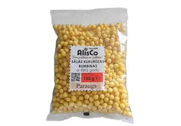 KUKURŪZAS BUMBIŅAS BBQ ALIS CO 150G