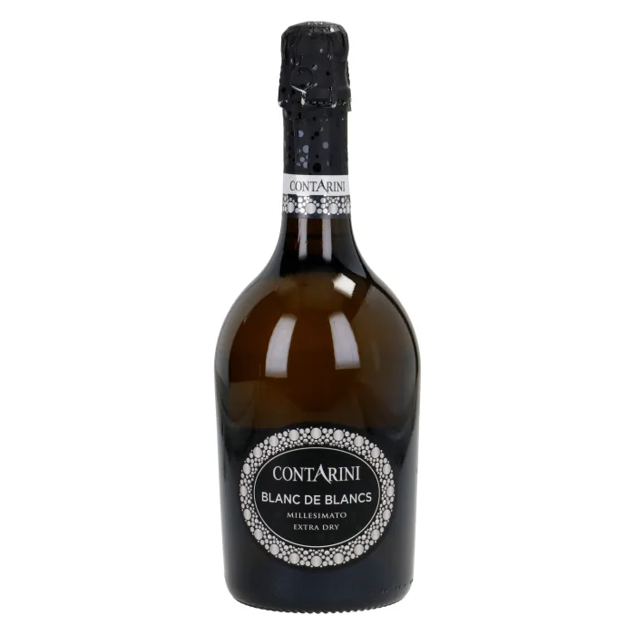 DZIRKSTOŠAIS VĪNS CONTARINI MILLESIMATO BLANC DE BLANCS, PUSAUSAIS 11% 0,75L