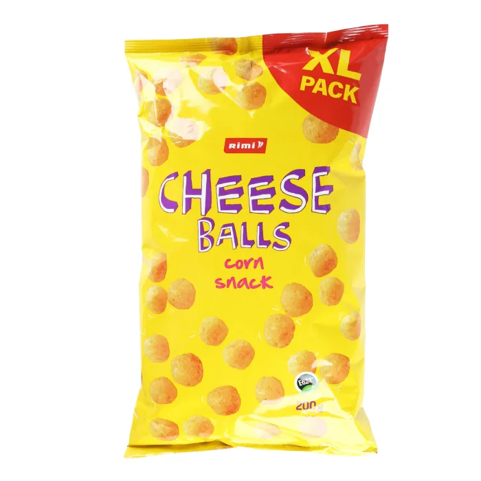 KUKURŪZAS UZKODA AR SIERU "CHEESE BALLS" RIMI 200G