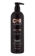 CHI LUXURY BLACK SEED OIL GENTLE CLEANSING ŠAMPŪNS MATIEM AR MELNO ĶIMEŅU EĻĻU, 739ML