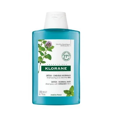 Klorane šampūns ar piparmētrām 200 ml