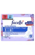 FACELLE ULTRA EXTRA LONG NIGHT HIGIĒNISKĀS PAKETES, 10GAB.