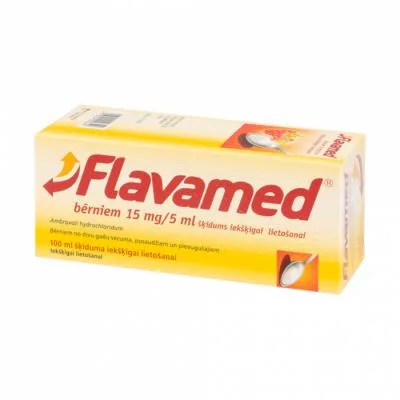 Flavamed sīrups bērniem 15 mg/5 ml 100 ml