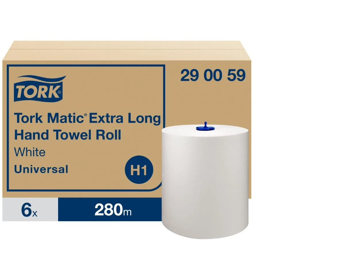 PAPĪRA DVIEĻI TORK UNIVERSAL H1, 1 KĀRTA, 1142 LOKSNES, 280M,  290059