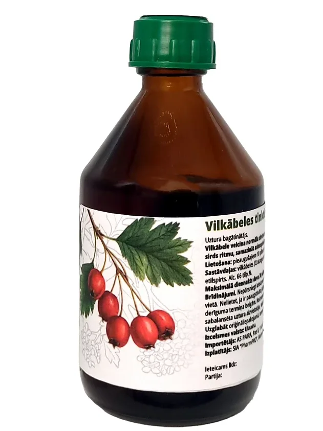 Paira vilkābeles tinktūra, 100 ml
