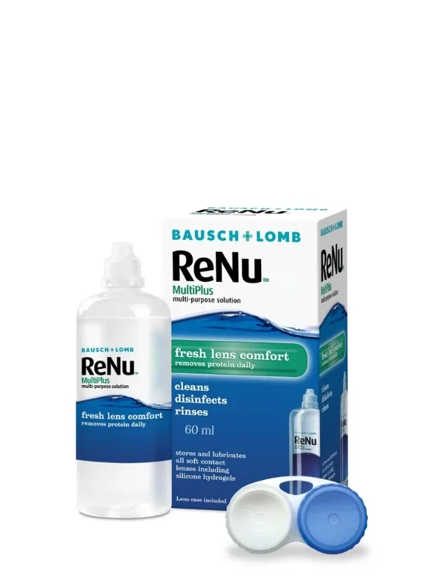 Renu Multiplus šķīdums kontaktlēcām, 60 ml