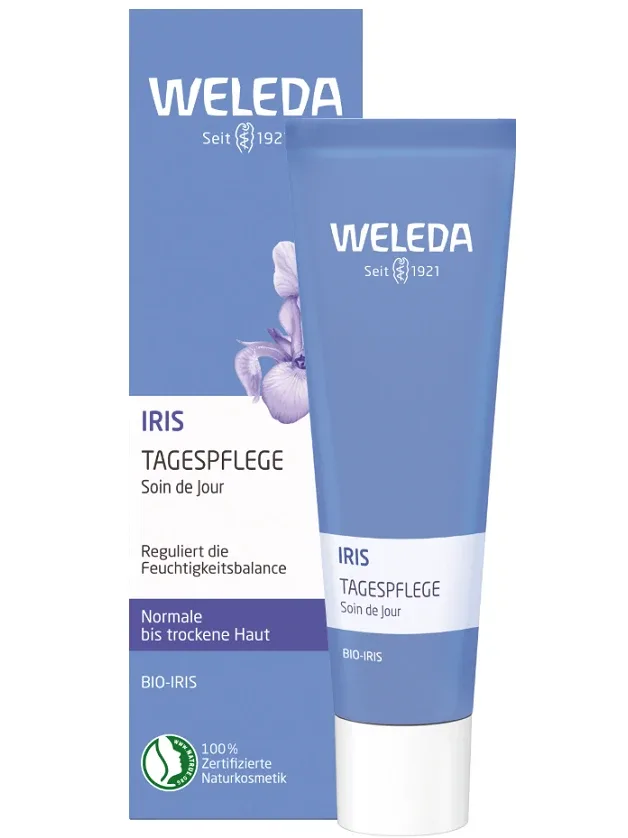 Weleda Iris sejas krēms mitrinošs normālai un sausai ādai, 30 ml