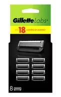 GILLETTE LABS SKŪŠANĀS KASETNES, 8GAB.