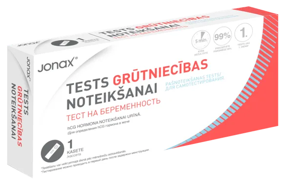 Jonax Kasete grūtniecības tests, 1 gab.