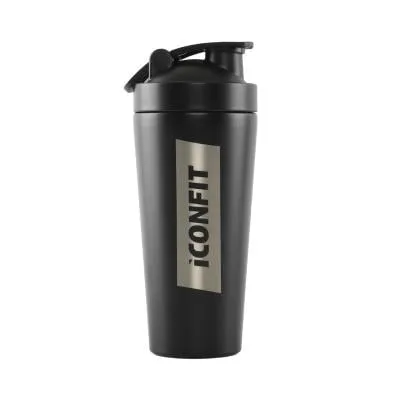 Iconfit nerūsējošā tērauda šeikeris melns 800 ml