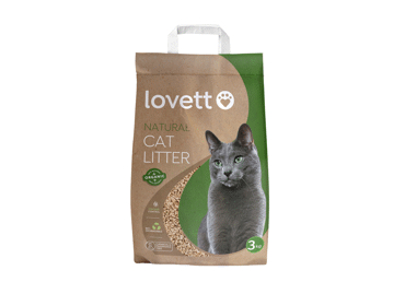 DABĪGI PAKAIŠI KAĶU TUALETEI LOVETT 3KG