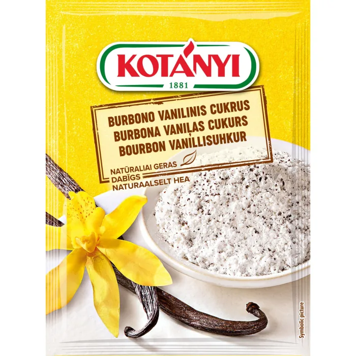 BURBONA VANIĻAS CUKURS KOTANYI 15G
