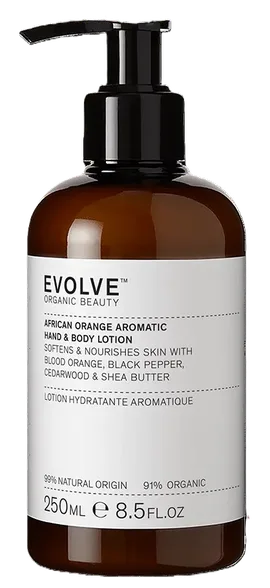 Evolve African Orange Aromatic hand & body losjons, 250 ml