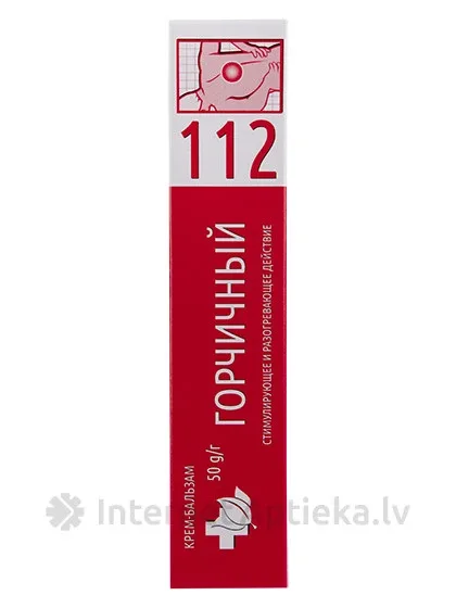 112 sinepju krēms-balzams, 50 g