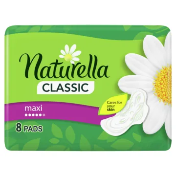 HIGIĒNISKĀS PAKETES NATURELLA CLASSIC MAXI, S3, 8 GAB.