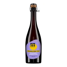 BEZALKOHOLISKAIS DZĒRIENS SUN365 SPARKLING TEA AR ANANĀSU, PASIFLORAS AUGĻA GARŠU, GĀZĒTS 0,75L