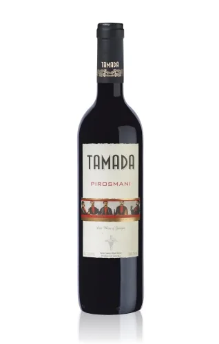 SARKANVĪNS TAMADA PIROSMANI, PUSSAUSS, 11%-12,5%, 0.75L