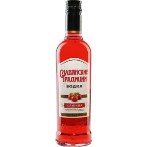 Водка Slavjanskie Tradicii Dzērvene 40%, 0,5 л
