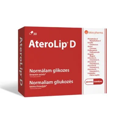 Aterolip D kapsulas N30