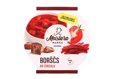 BORŠČS AR CŪKGAĻU MEISTARA MARKA 400G