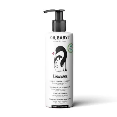 Oh,Baby! Liniment mazuļa ādas attīrīšanas līdzeklis autiņbiksīšu zonai 400 ml
