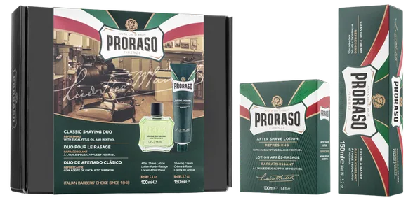 Proraso Refresh Shaving Cream&Lotion komplekts, 1 gab.