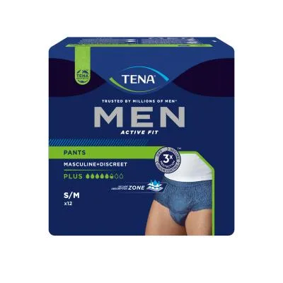 Трусы Tena Men Pants Plus S/M, 12 шт.