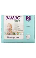 Bambo Nature S2 autiņbiksītes, 3-6 kg, 30 gab.
