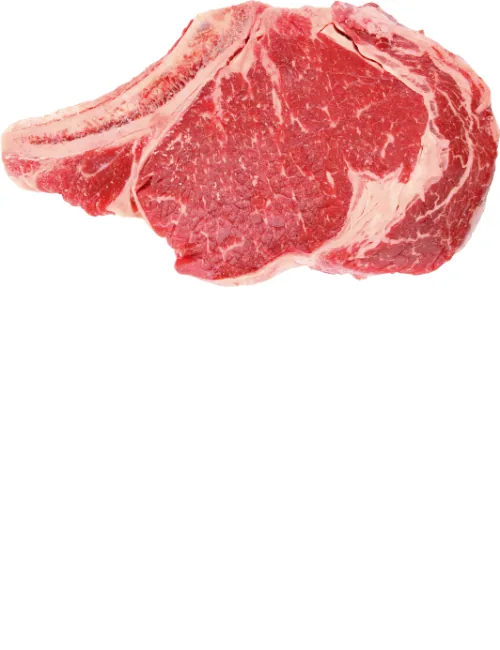 RIB STEIKS AR KAULU (NOGATAVINĀTS) ~ 400G, SALDĒTS