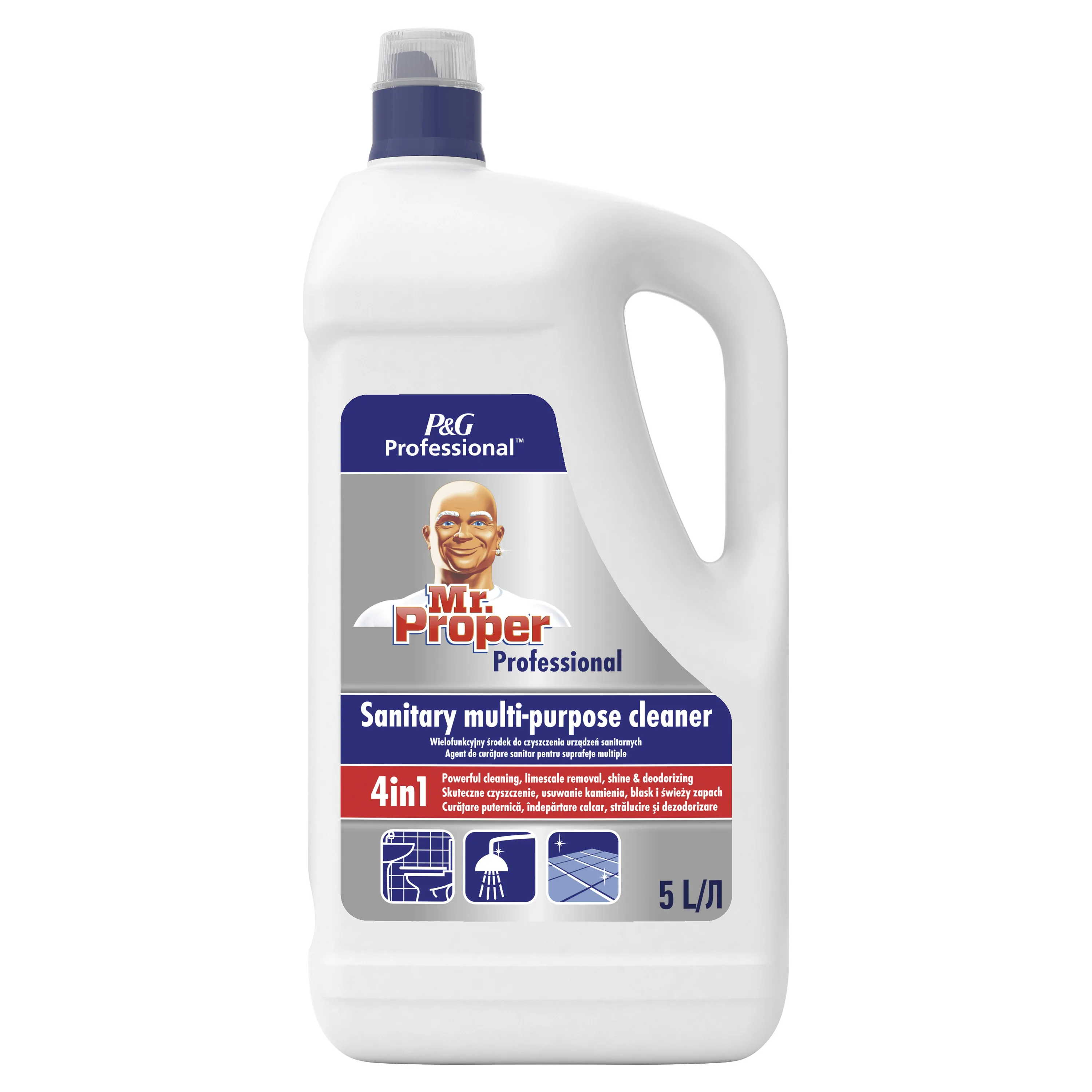 MR.PROPER PGP PROFESSIONAL BATHROOM LIQ  CLEANER 5L