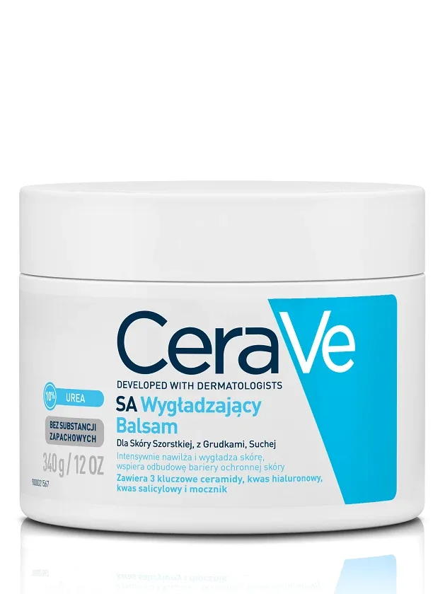 Cerave Sa izlīdzinošs losjons ar urīnvielu sausai ķermeņa ādai ar mezglveida izsitumiem, 340 g